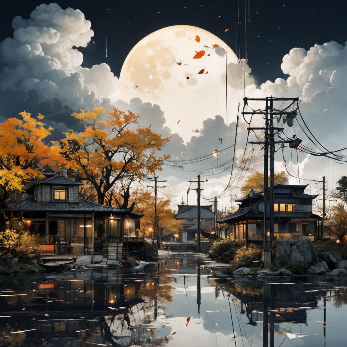 秋之寂语Scene illustrations of cool autumn image by Caramelcoffee