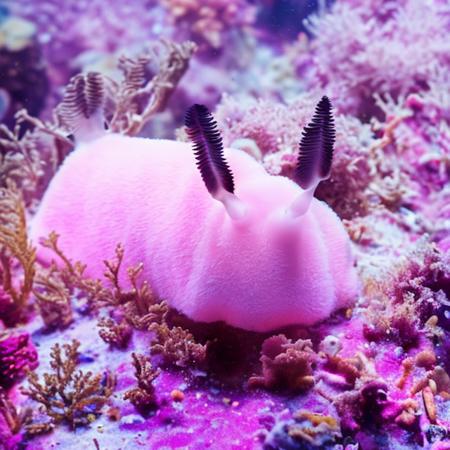 fluffy pink jorunna <lora:seabnuuy-000120:0.8>