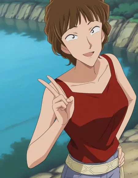 Yasumi Shirafuji  白藤泰美  / Detective Conan 名探偵コナン Episode329&330  - Illustrious