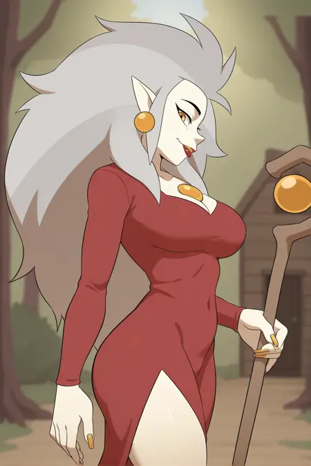 Eda Clawthorne (Thehumancopier style) - The Owl House - Illustrious