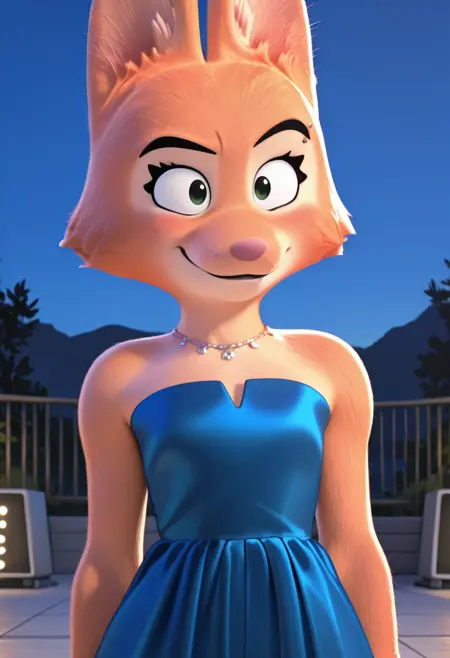 Diane Foxington (the Bad Guys) | LoRA Pony & Illustrious