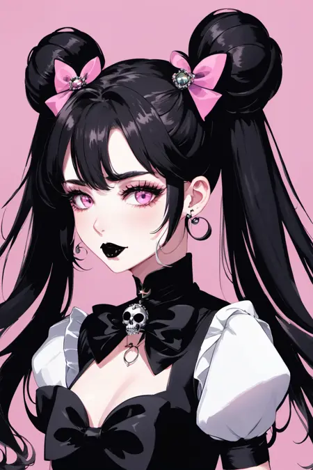 Goth Sailor Moon (SDXL) [LORA]