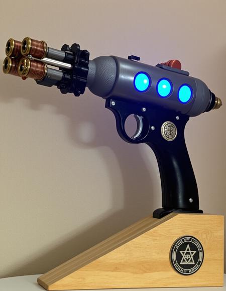 Atompunk Science Fiction Weapon (Flux) V1
