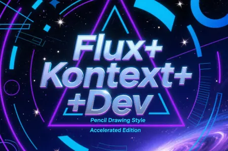 Flux+Kontext+Dev Pencil Drawing Style Accelerated Edition