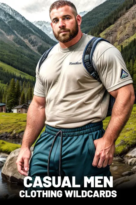 Casual Male clothing wildcards