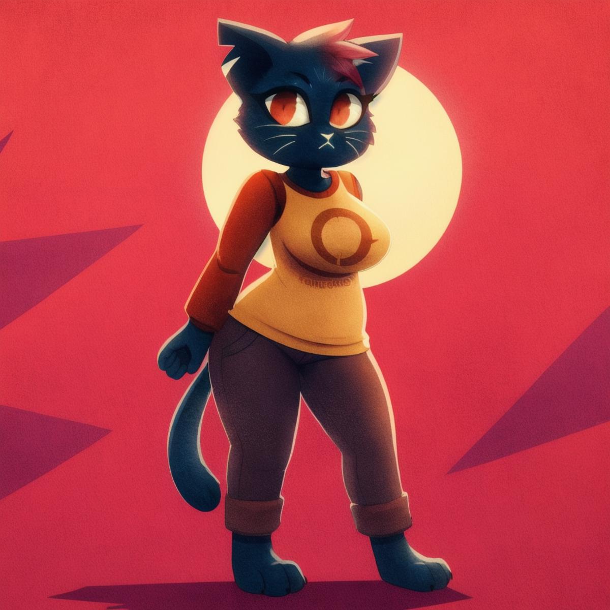 Mae Borowski (Night In The Woods) image by FauxAndCroe