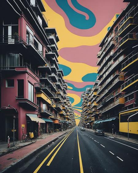 Surreal city LoRA SD 2.1