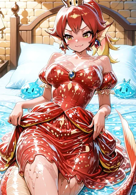 Slime Clothes, Dresses, and Lingerie