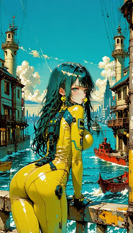 [IL] SD3.5 Style Aesthetic : Painterly Illustration