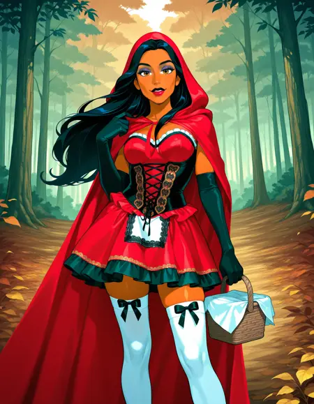 Dreamgirl Little Red Riding Hood Costume