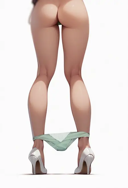 Panties Around Ankles [PONY XL] by UOC