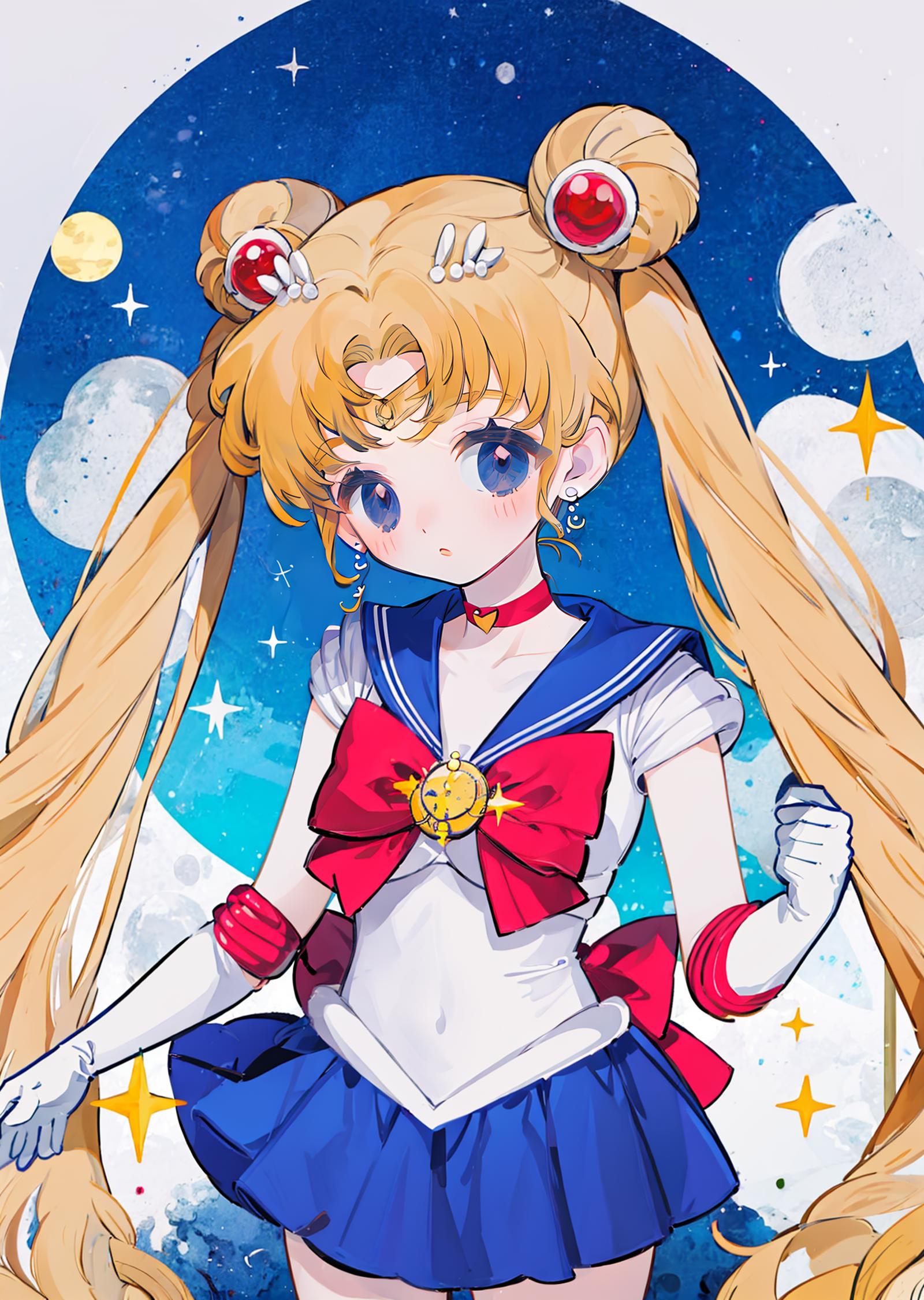 Sailor Moon (Tsukino Usagi) セーラームーン (月野うさぎ) / Sailor Moon image by SoftCherries