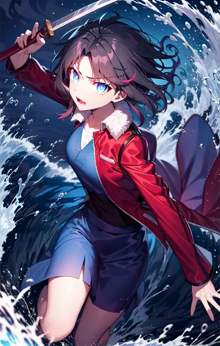 Ryougi Shiki 5 Outfits 两仪式 五套外观- Riuki LoRA