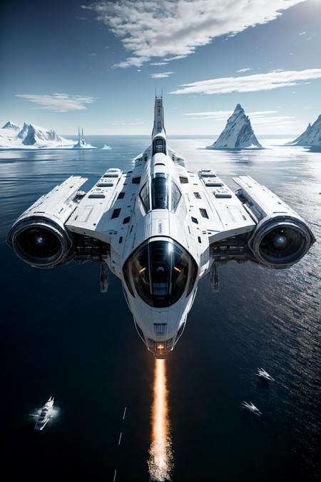 Futuristic Aircraft/Spacecraft Generator Concept v4.1
