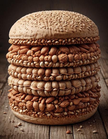 burger nutstylesnut <lora:NutsNutsStyleXL:1>