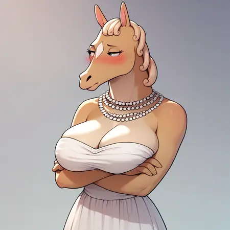 Beatrice Horseman young (Bojack Horseman Series) [commission]
