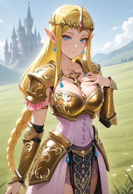 Princess Zelda - TLoZ Hyrule Warriors l IllustriousXL