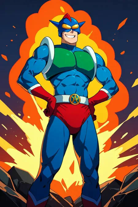Gotaro Go/Action Kamen - Shin Chan (Pony XL)