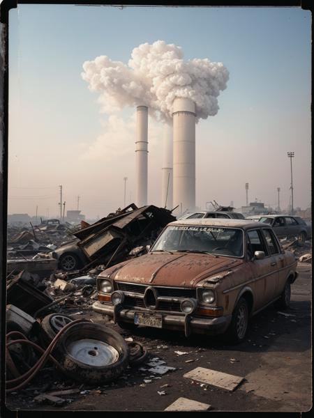 1990s VHS cover, conceptual hyperaesthetic portrait photo, Junkyard, Party Hard, mechanics, oily, opposite, dangerous, quality, shelter, rusty, cogs, heavy smog, aerial perspective, vapor, abandoned, buggy, delerict
<lora:epiCRealLife:1>
<lora:epiCRealismHelper:1>