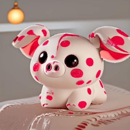 Piggy Fluffy doll V1