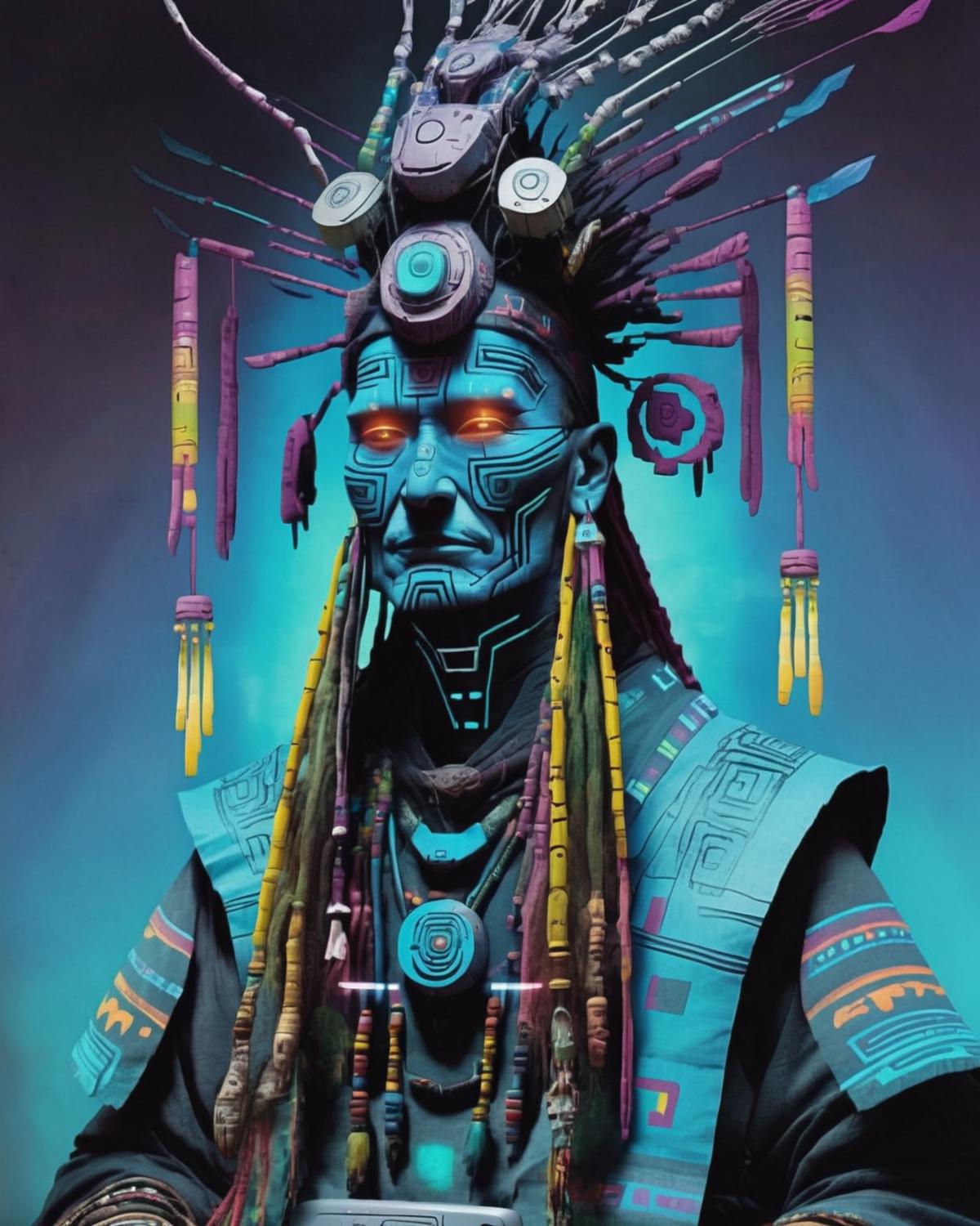 Cyber Shaman image by Ciro_Negrogni