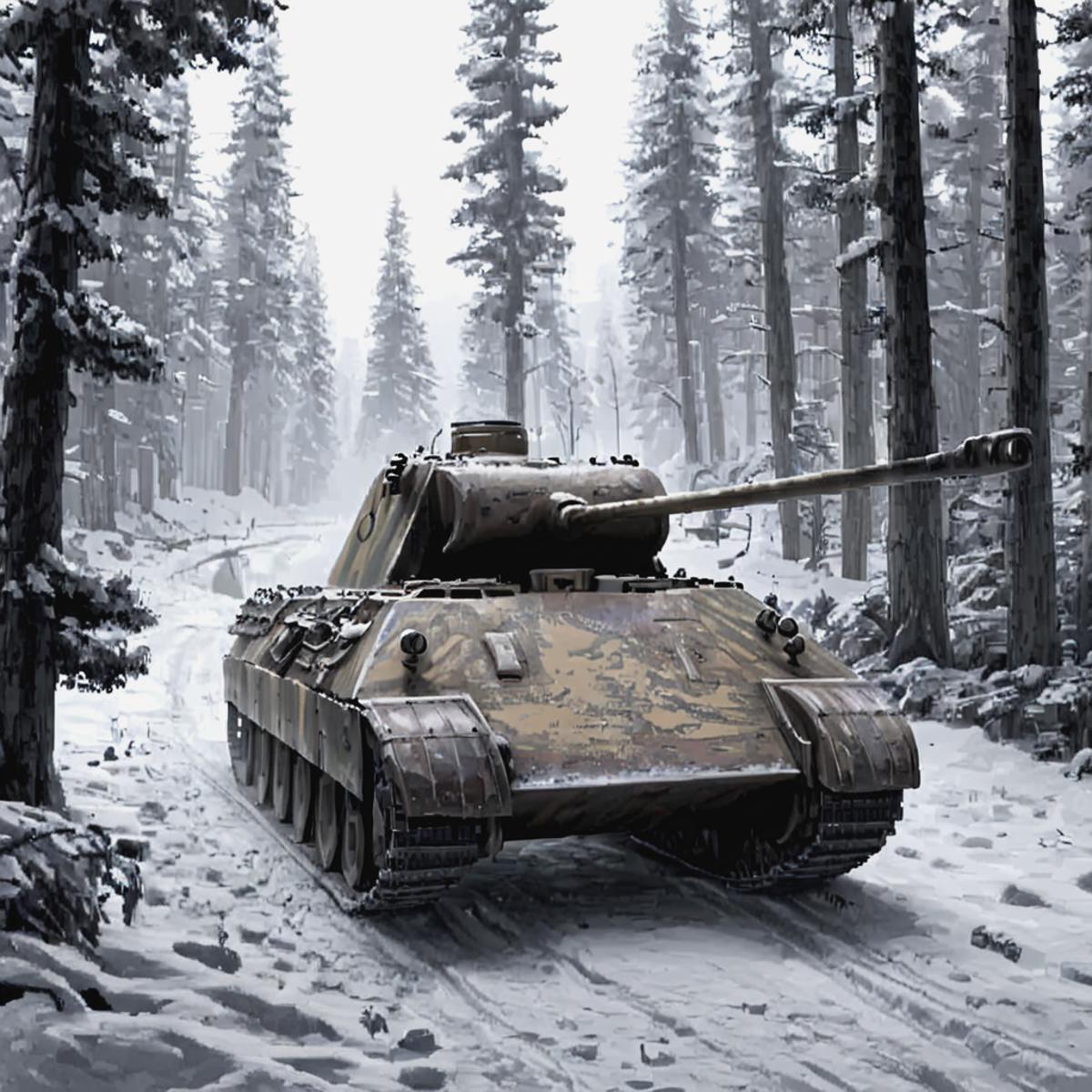 Panther Tank (SDXL) - Panther Tank (SDXL) | Stable Diffusion LoRA | Civitai