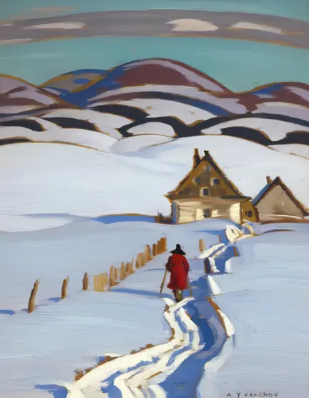 Canadian Countryside - A.Y. Jackson Style