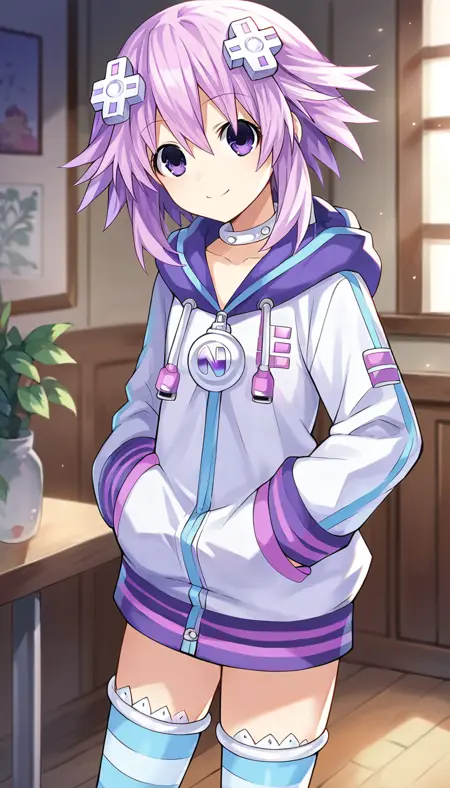 Neptune - Hyperdimension Neptunia | PonyXL