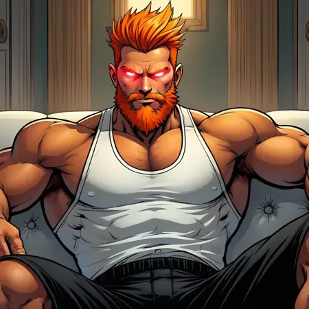 Ginger man - OC (Original Character) - Mavel comic's