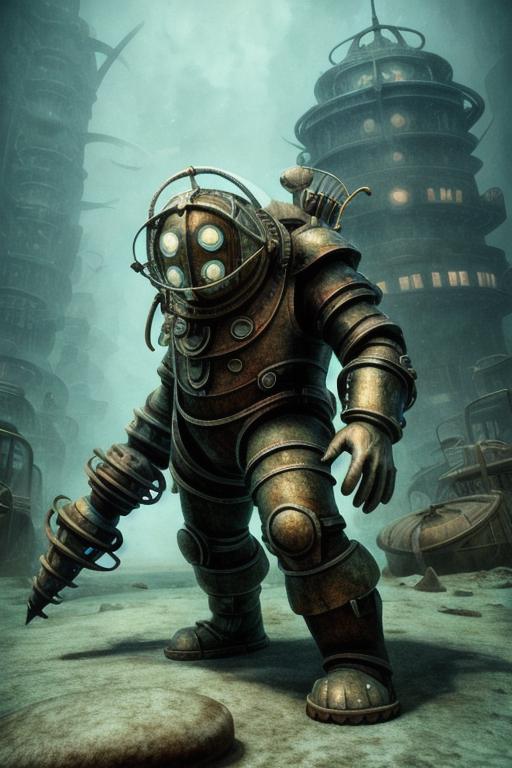 Sfondo di Big Daddy Bioshock