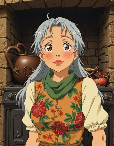 Hybrid Studio Ghibli art style