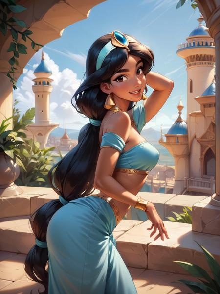 Aladdin and Princess Jasmine, Princess Jasmine Aladdin Rapunzel
