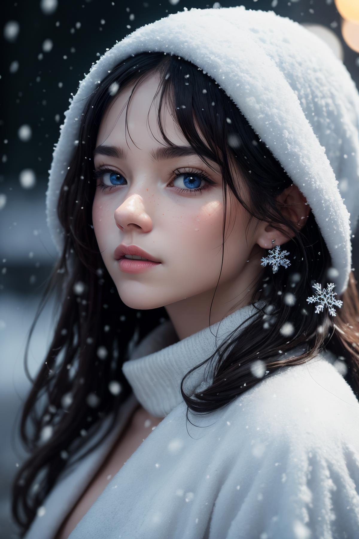 Snowflakes and snow | Concept magic image by LahIntheFutureland