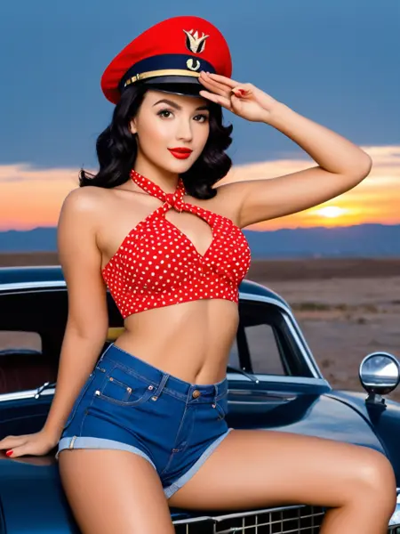 1940s Pinup Bombshell - v1.0-Pony