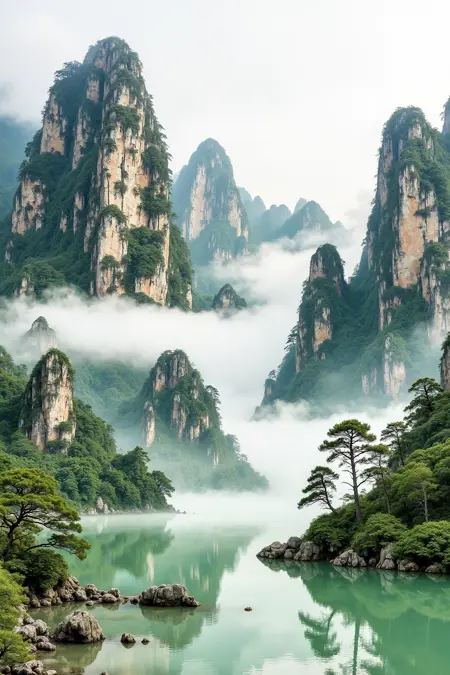 DP_Restoration Of Landscape Artistic Conception_Landscape Scene Generation