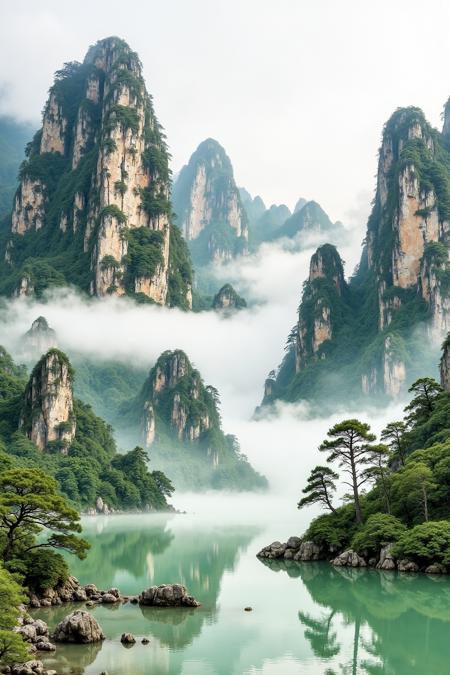 DP_Restoration Of Landscape Artistic Conception_Landscape Scene Generation v1.0