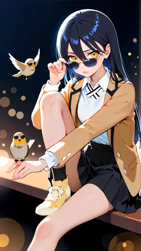 Nyaan - ニャアン - Mobile Suit Gundam GQuuuuuuX - ガンダム GQuuuuuuX -Illustrious