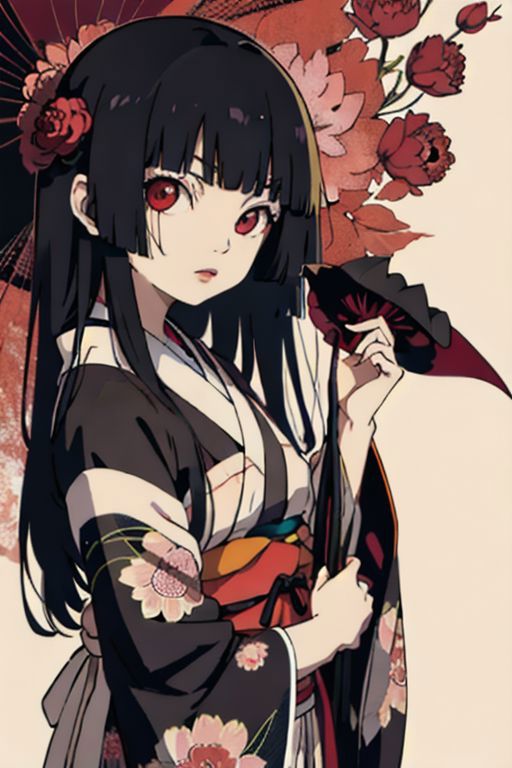 Hell Girl 地獄少女 Enma Ai 阎魔爱 Lora image by Aadaz713