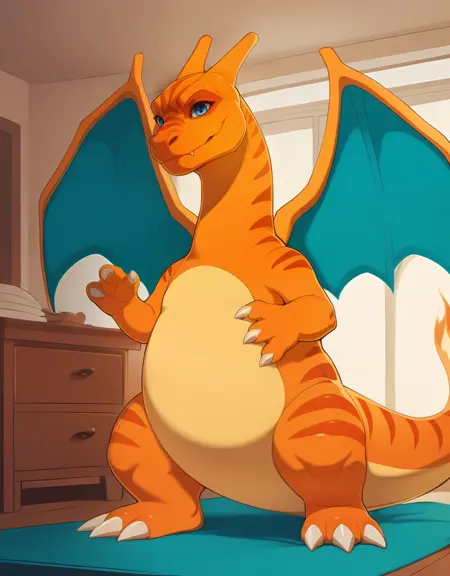 Clone Charizard - Pokemon (GO/Movie)