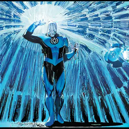 Blue Lantern Uniform (DC Comics)