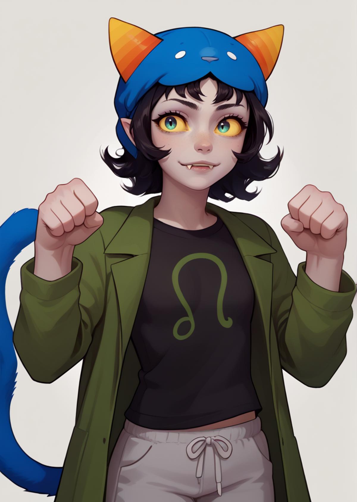 Homestuck - Nepeta Leijon (Pony) - v1.0 | Stable Diffusion LoRA | Civitai