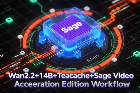 Wan2.2+14B+Teacache+Sage Video Acceleration Edition Workflow