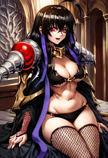 [PDXL/IL] Ainz Ooal Gown ♀ | Ovahlord (NSFW/SFW)