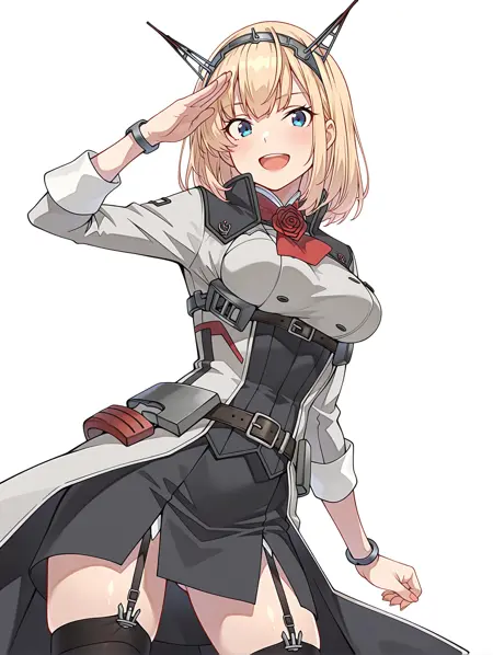 【Illustrious】ロドニー 改 艦隊これくしょん-艦これ- (Rodney kai) (KanColle)