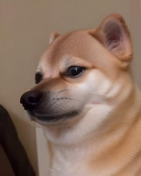 cinematic fisheye closeup of a shiba inu dog weirog  <lora:weirogs_del:.85>   <lora:Cheems_50_2-000001:1>