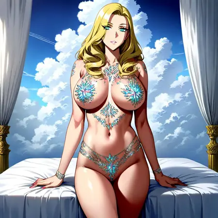 Diamond Glitter/Pasties Outfit - Illustrious