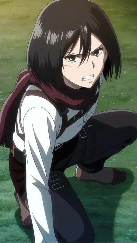 Mikasa Ackerman | Attack On Titan | illustrious