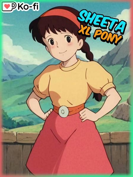Sheeta (Castle In The Sky) Ghibli by YeiyeiArt PONY XL