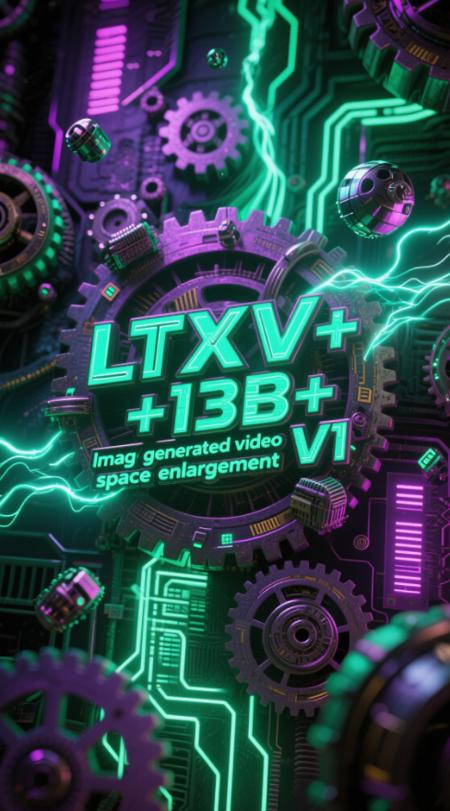 LTXV+13B+Image generated video latent space enlargement V1 v1.0