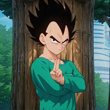 DragonBall VegetaPeace_illustrious